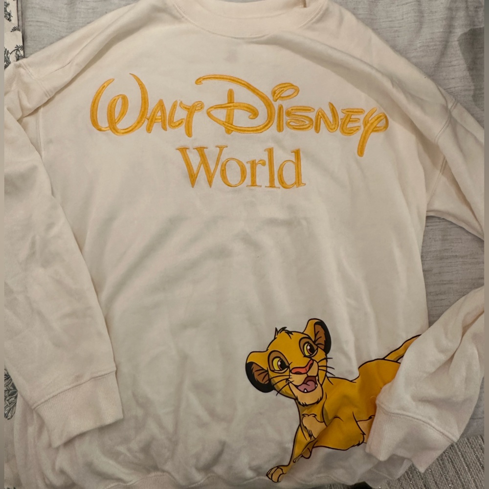 Disney Lion King Crewneck White